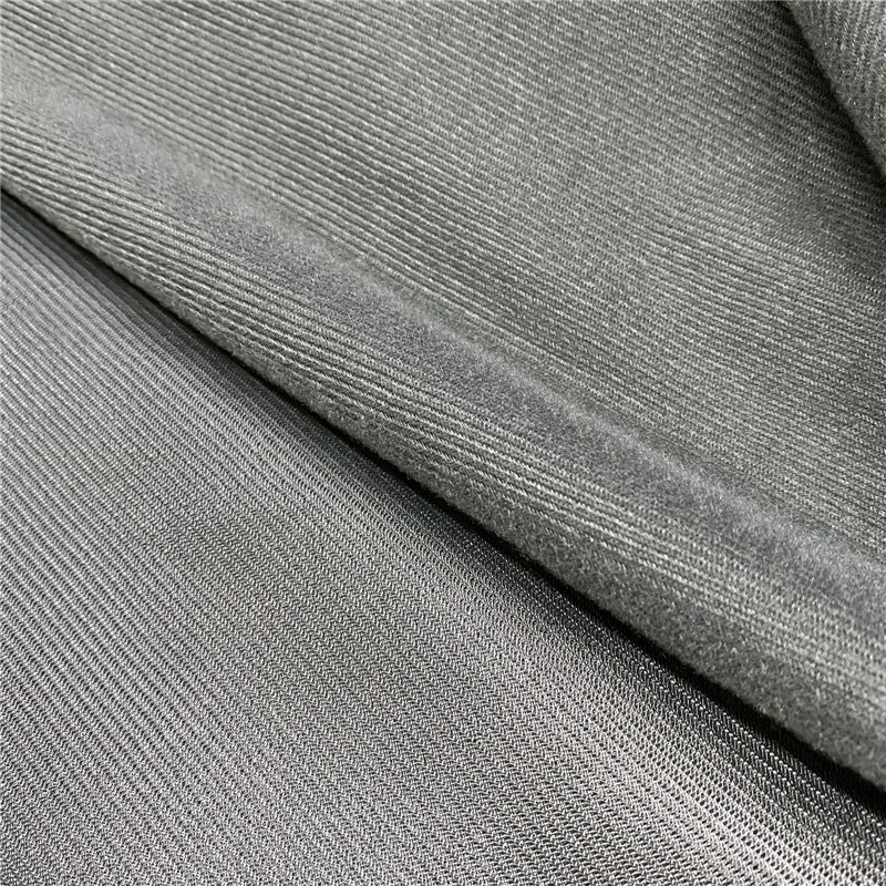 绒布材质涤纶针织染色拉毛 黑白红灰色 粉红色紫色桔色绿色