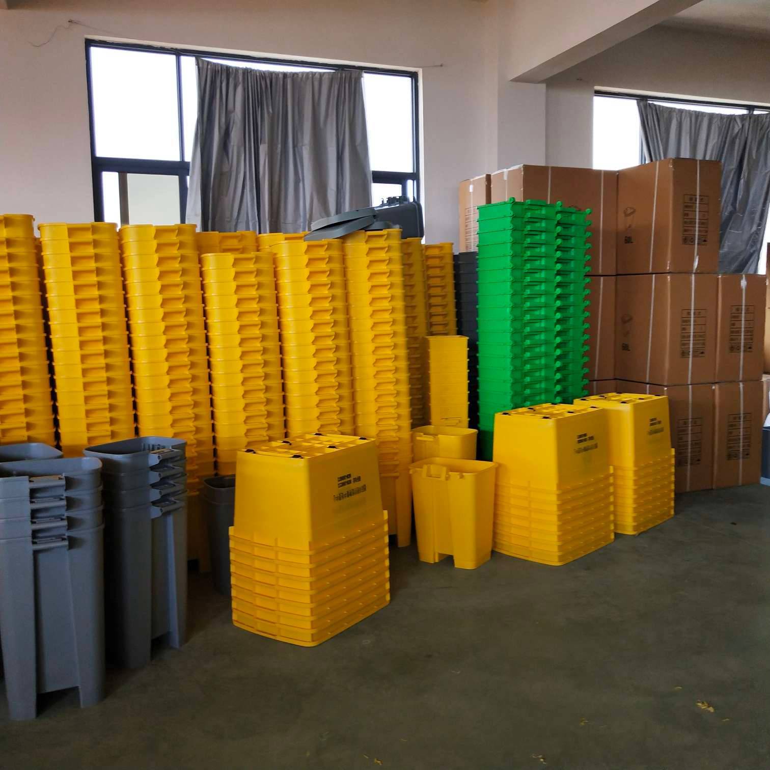 8l医疗利器盒黄色圆形利器盒医院针头针筒回收桶医疗锐器盒批发