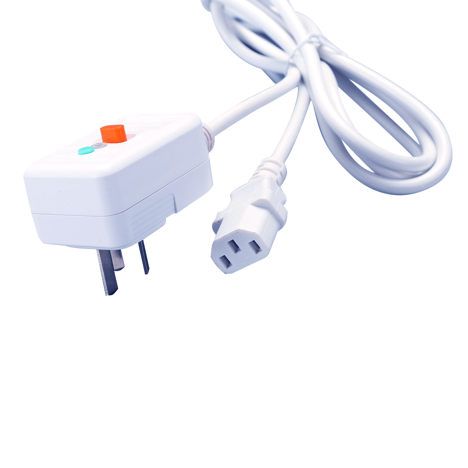 漏保电源线电脑电源线三孔洗衣机电源线漏电保护插头厂家批发