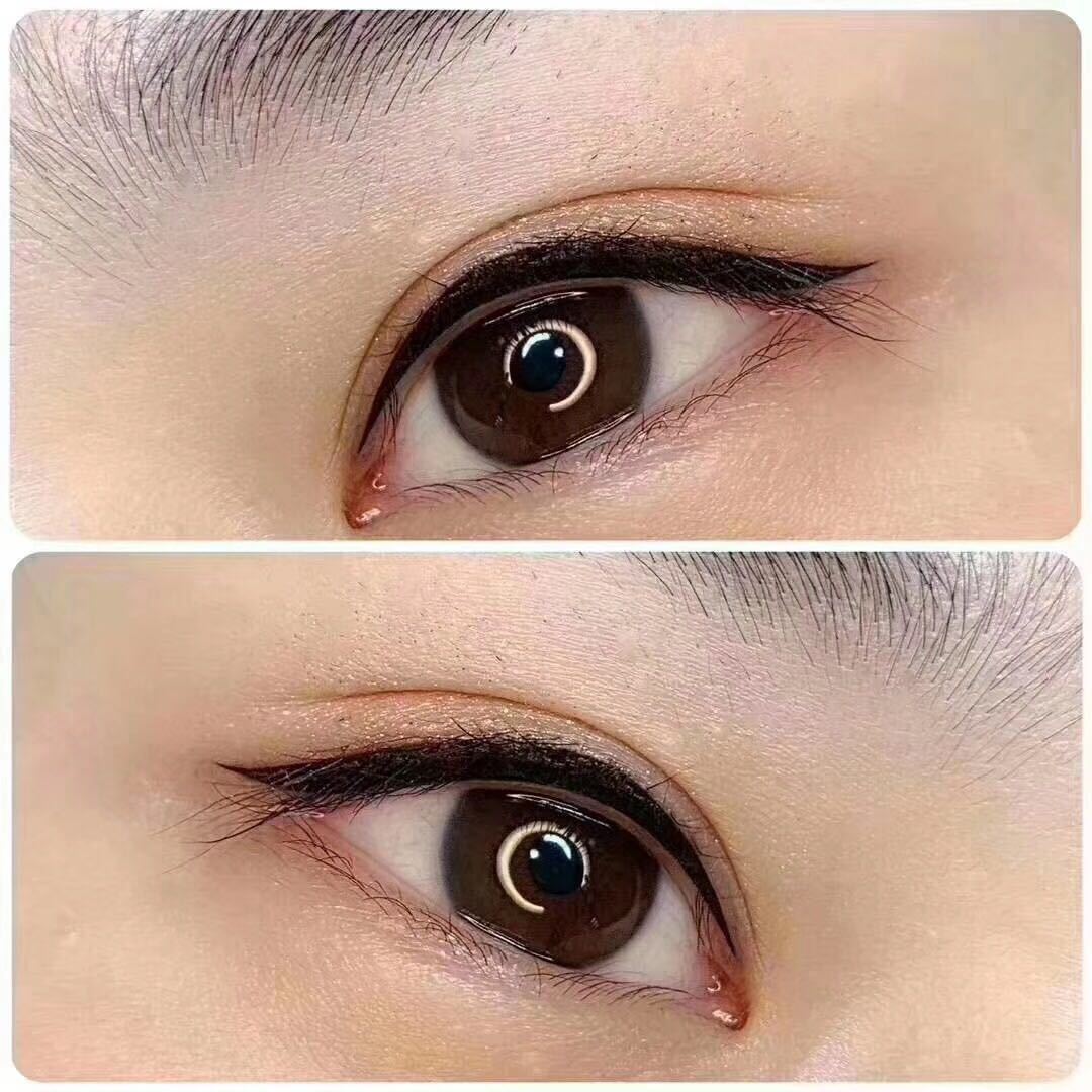 纹绣黑粉批发美瞳线眼线色乳美睫线色料敷眉粉留色好纹眉黑粉批发