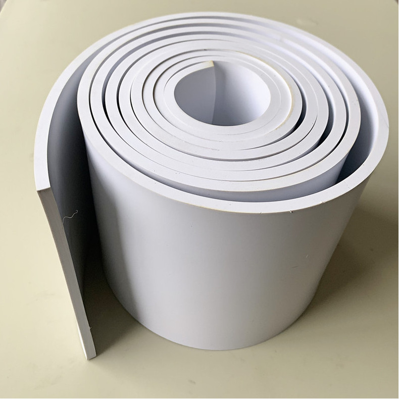 黑色白色黄色软塑胶车间仓库pvc软垫板塑料聚氯乙烯生产加工