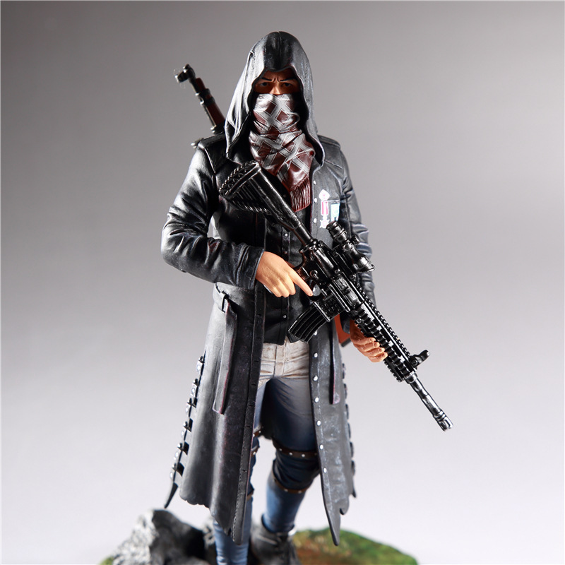 绝地求生 大逃杀 信仰服 吃鸡 男 98k m416 大手办 模型