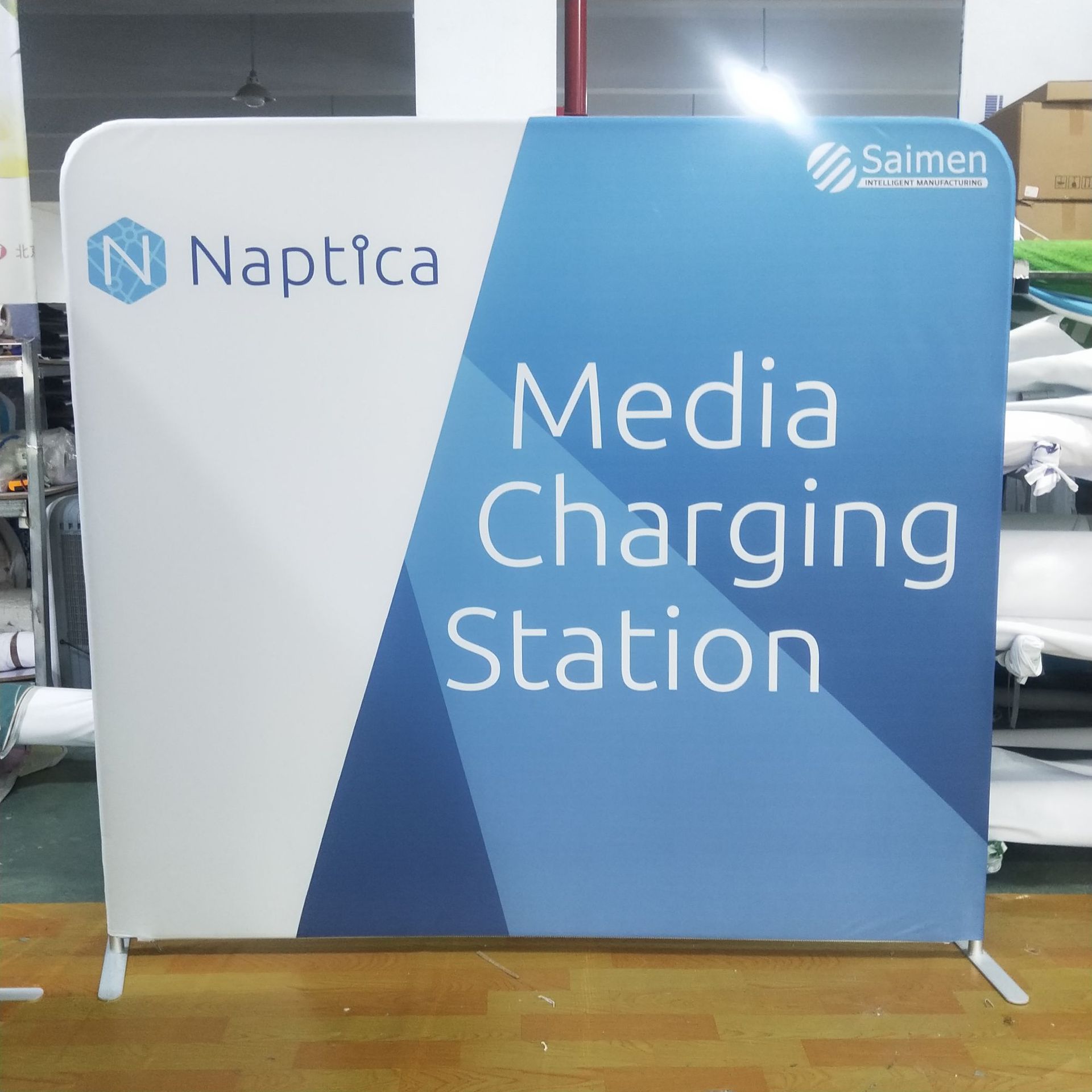 铝合金拉网展快幕展示架弹簧拉网拉网展架弹簧架铝合金展架