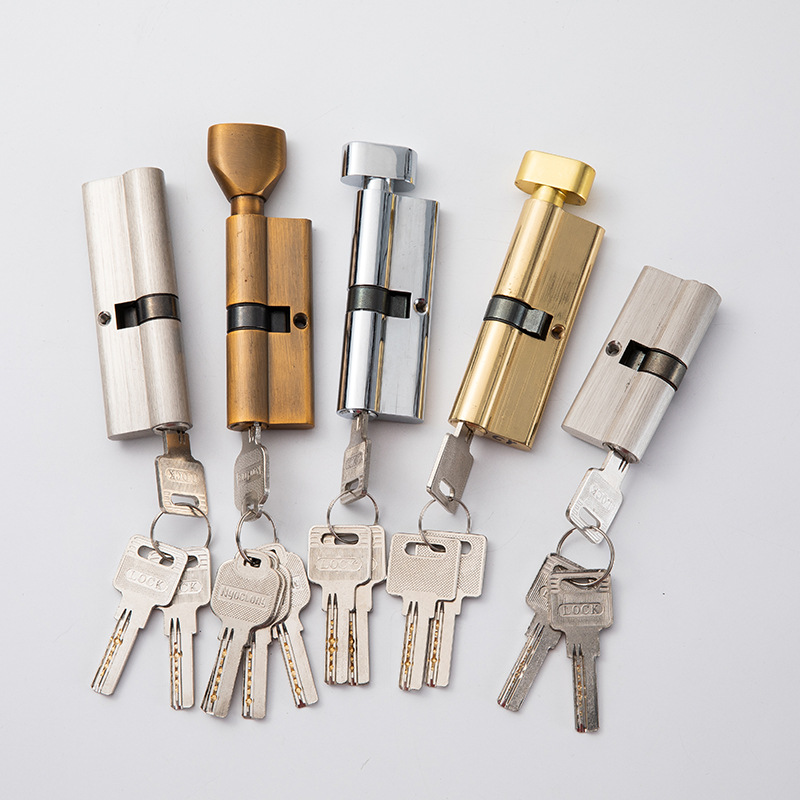 现货通用型卧室房间门锁芯锁头室内门锁木门单开锁心换锁钥匙