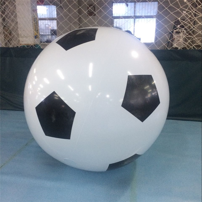 Factory in Stock PVC Inflatable Super Large Football Kindergarten Activity Throwing Ball Children's Toys Blowing Beach Ball