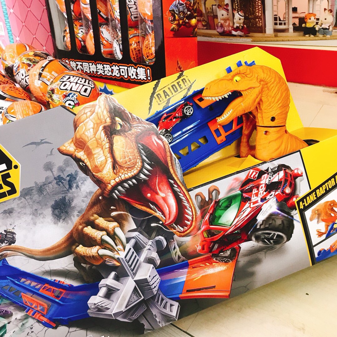 热卖款 专业批发新西兰zuru飞越侏罗纪之赛道争锋套装玩具6740