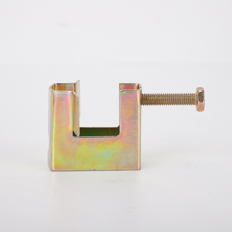 方型老虎卡夹c型老虎卡槽钢虎口梁夹装修吊顶丝杠老虎卡夹定制