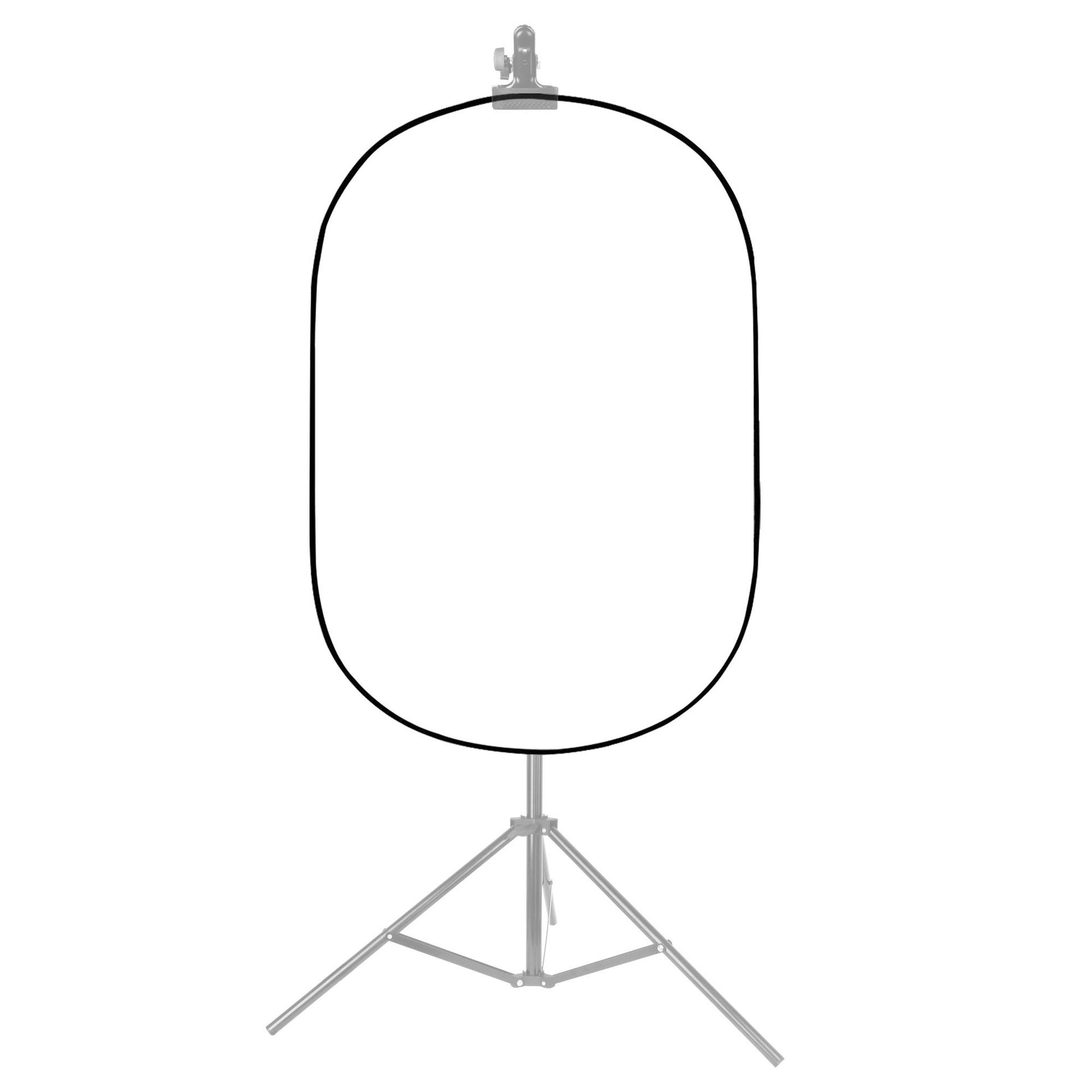 5合1反光板 60x90cm 椭圆形可折叠打光板带便捷包 摄影专用器材