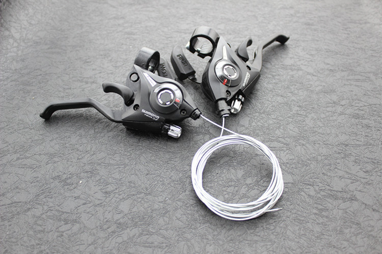 ef51指拨山地车指拨变速器控制器连体指拨一体刹把调速器骑行配件