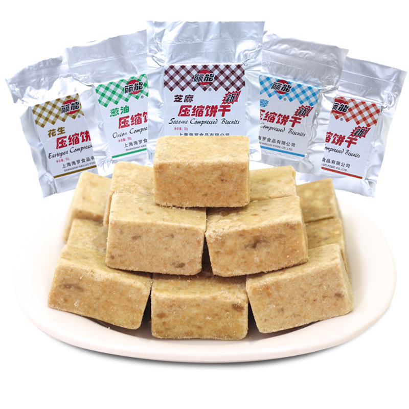 丽能压缩饼干5斤代餐饱腹运动户外干粮即食便携小包装多口味零食