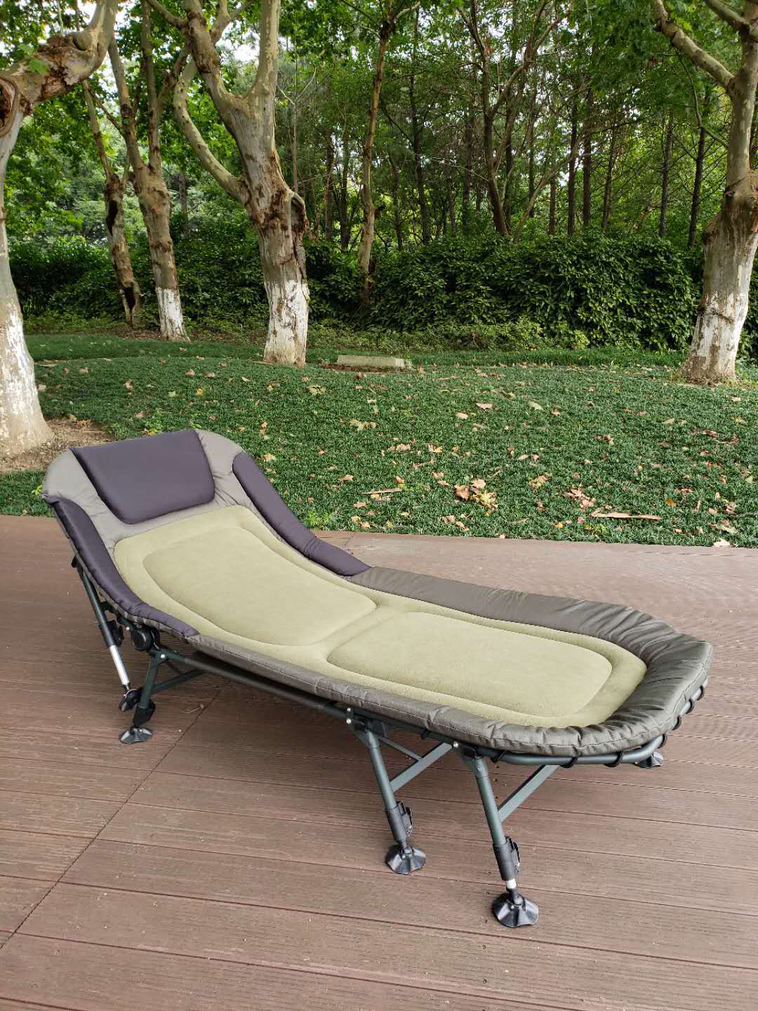 外贸欧式钓鱼折叠床午休床加厚户外露营床行军床-阿里巴巴