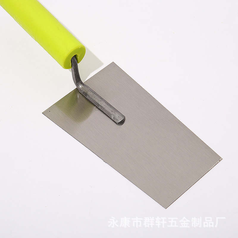 叶老三优质泥工铁板 油漆工泥工水泥匠工具 小泥板 7x9灰匙