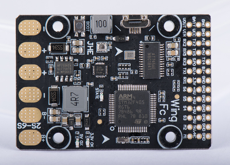固定翼飞翼fpv inav 导航 wing fc飞控 f4 osd bec 电流计 穿越