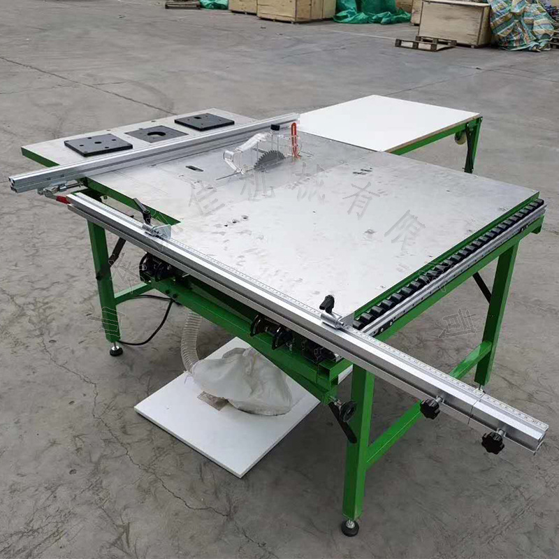 多功能裁板子母锯 木工师傅多功能台锯 木板锯切下料机 子母锯