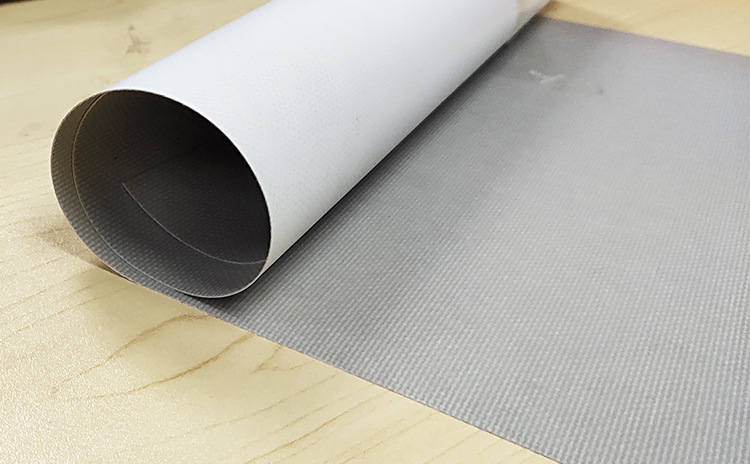 厂家直供uv内光刀刮布 550喷绘摆地摊广告刀刮布 灯箱布软膜灯布