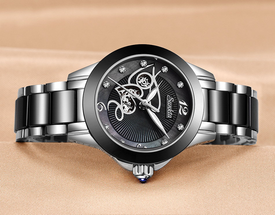 sunkta女表多功能防水石英女表