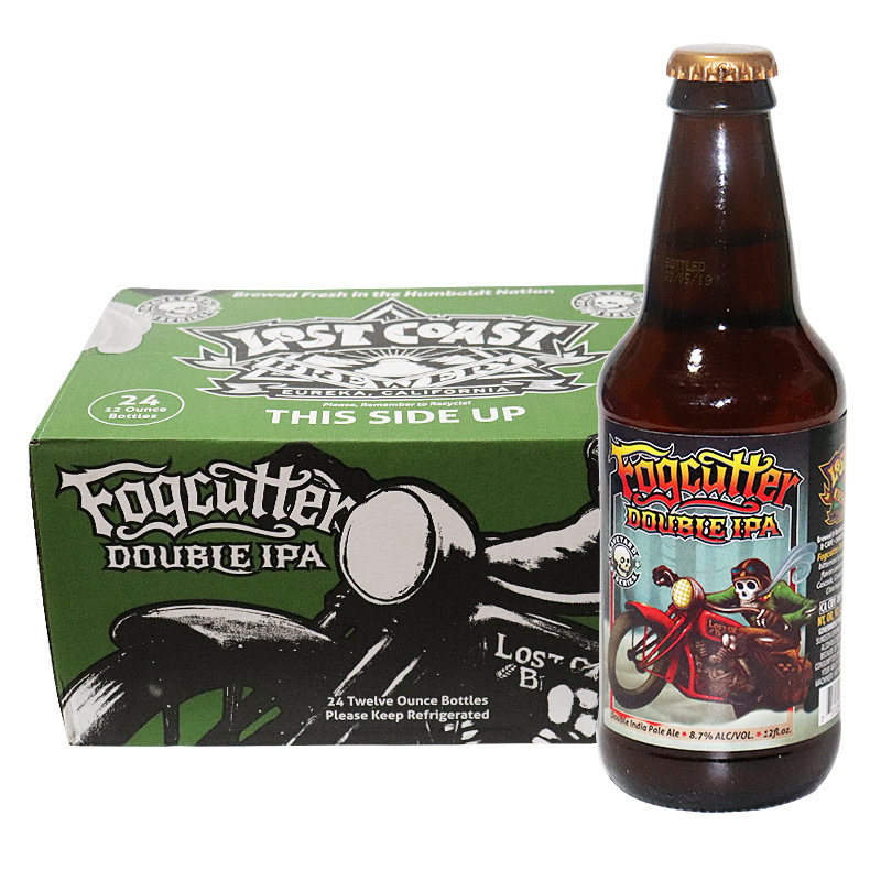 美国fogcutterdoubleipa迷失海岸快艇双倍ipa啤酒355ml24瓶