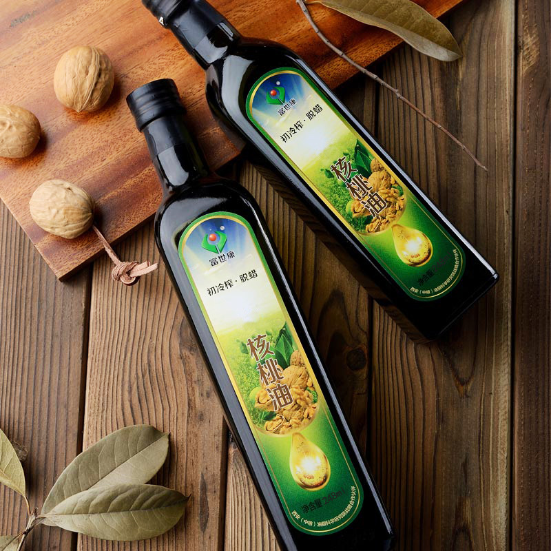 厂家供应批发 500ml核桃油 初榨冷榨核桃油 健康营养