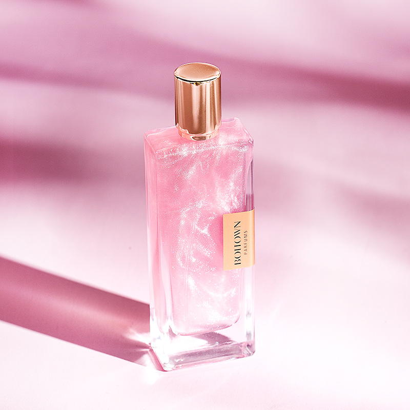 冰希黎boitown 同款十里桃花流沙金女士香水50ml持久淡香学生清新