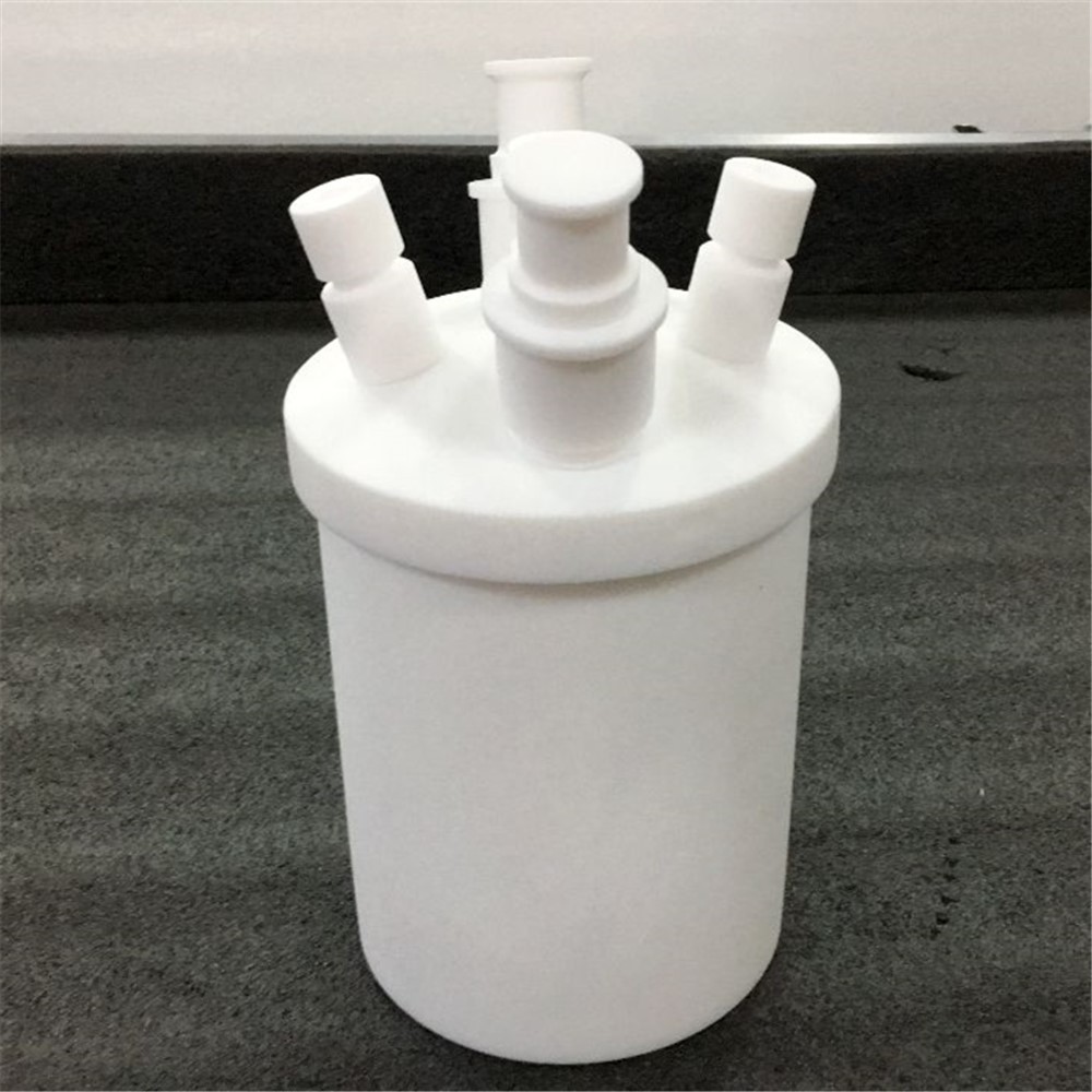 定做聚四氟乙烯反应釜反应容器本底格优惠配24口四氟分液漏斗