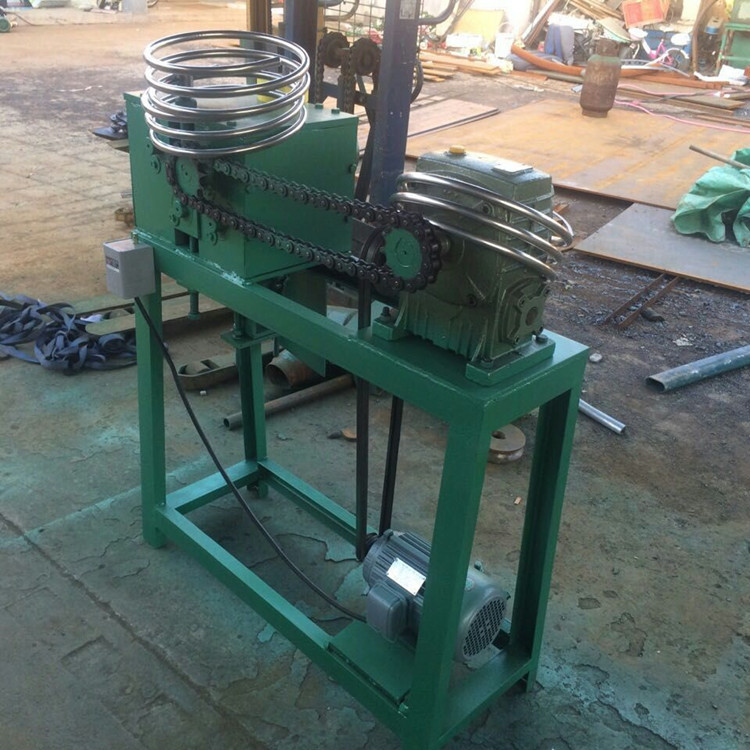 小型电动滚圆盘圆机 25管弯400直径圆圈盘圆机打弯机