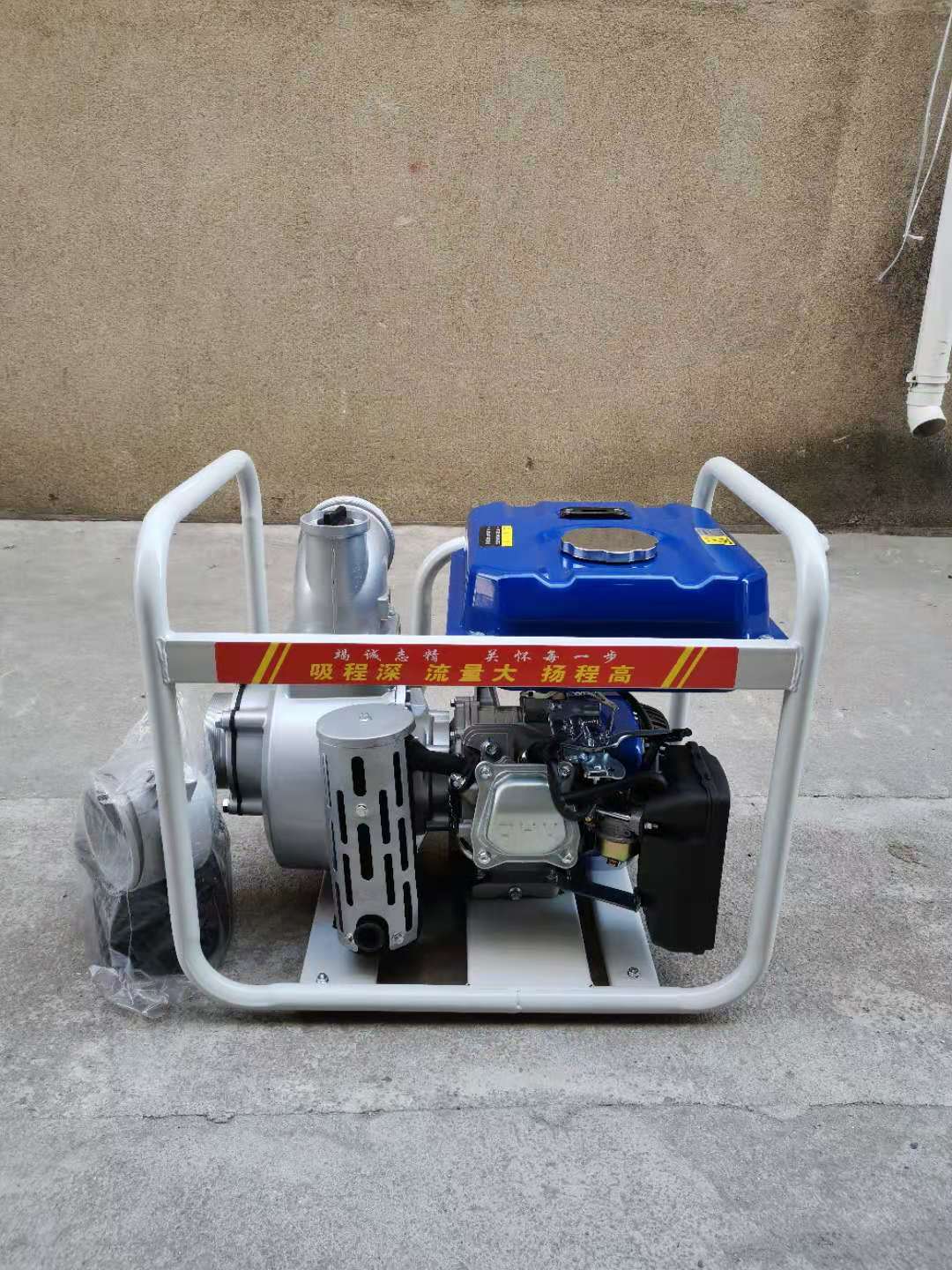 汽油机水泵农用农业灌溉抽水机4寸大流量高压机组款自吸水泵