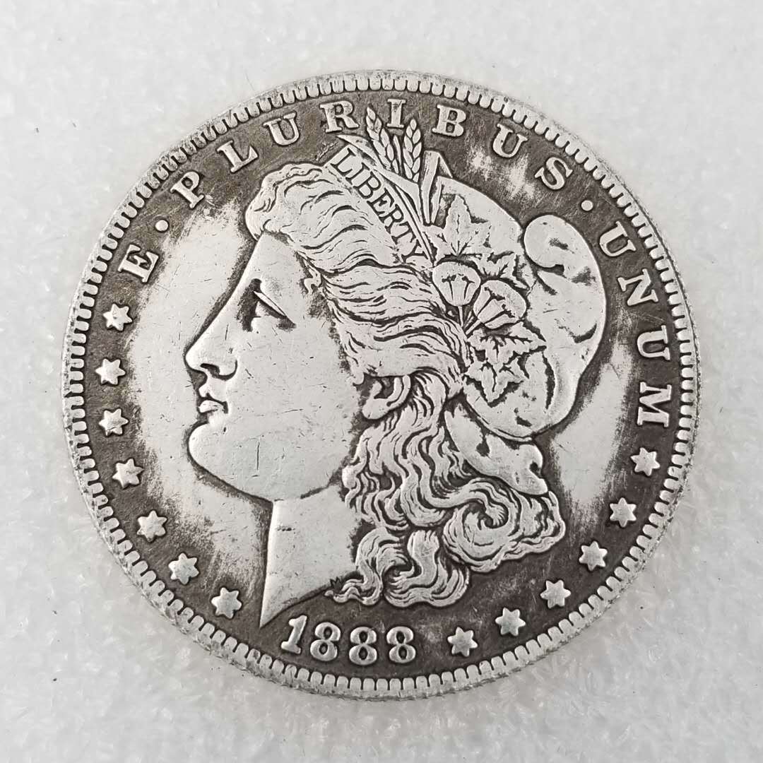 1888年美国摩根纪念币仿古银元厂价收藏-阿里巴巴