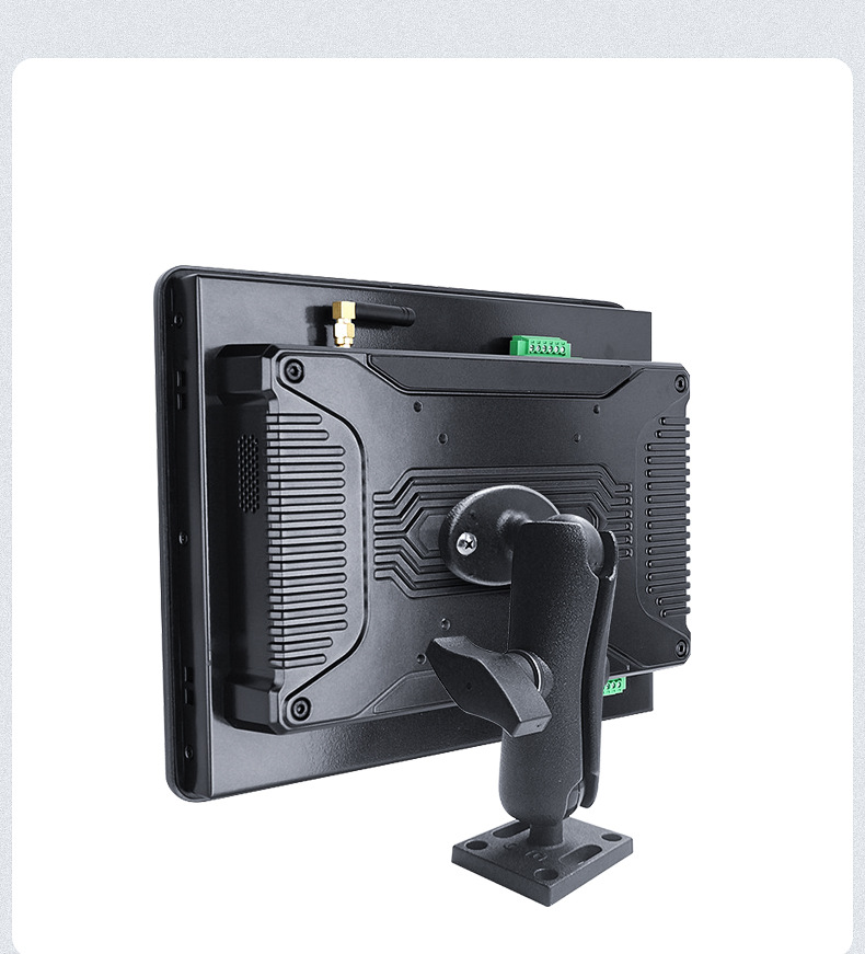 工厂现货vesa显示器固定座 工业平板铝合金农机支架 工业电脑支架