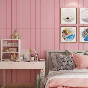 清仓3d立体墙贴细条防水加厚自粘墙纸客厅卧室商用场所自粘壁纸贴