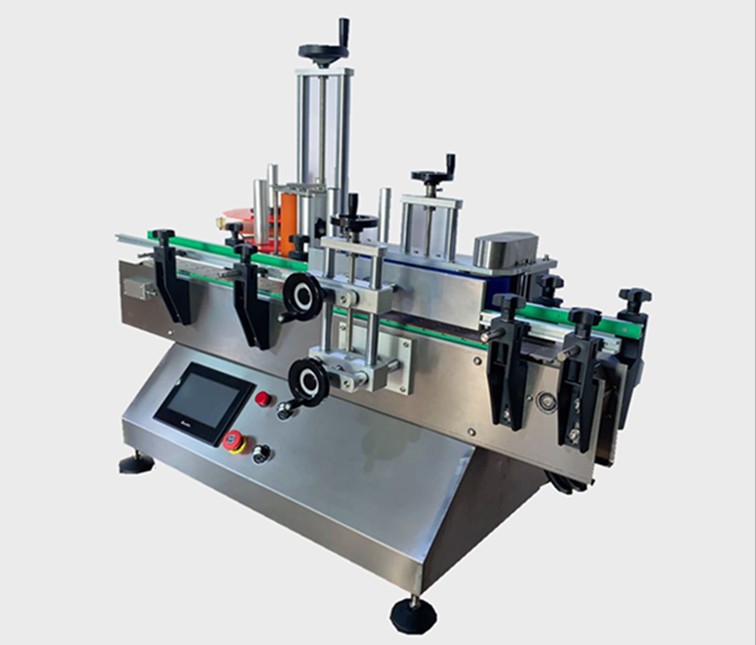 全自动小型圆瓶洗手液贴标机 饮料圆瓶不干胶贴标机 罐头贴标机