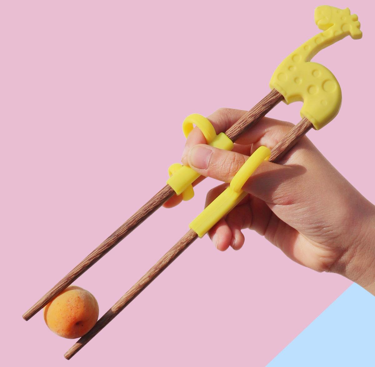 大儿童专用实木学习筷子矫正器 筷子辅助器训练筷子指环套5-6-9岁