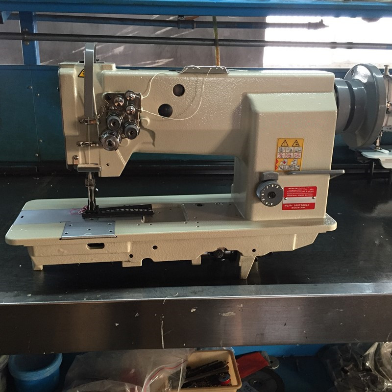 海菱款20518 双针双同步 20618 三同步皮革厚料平缝机 工业缝纫机