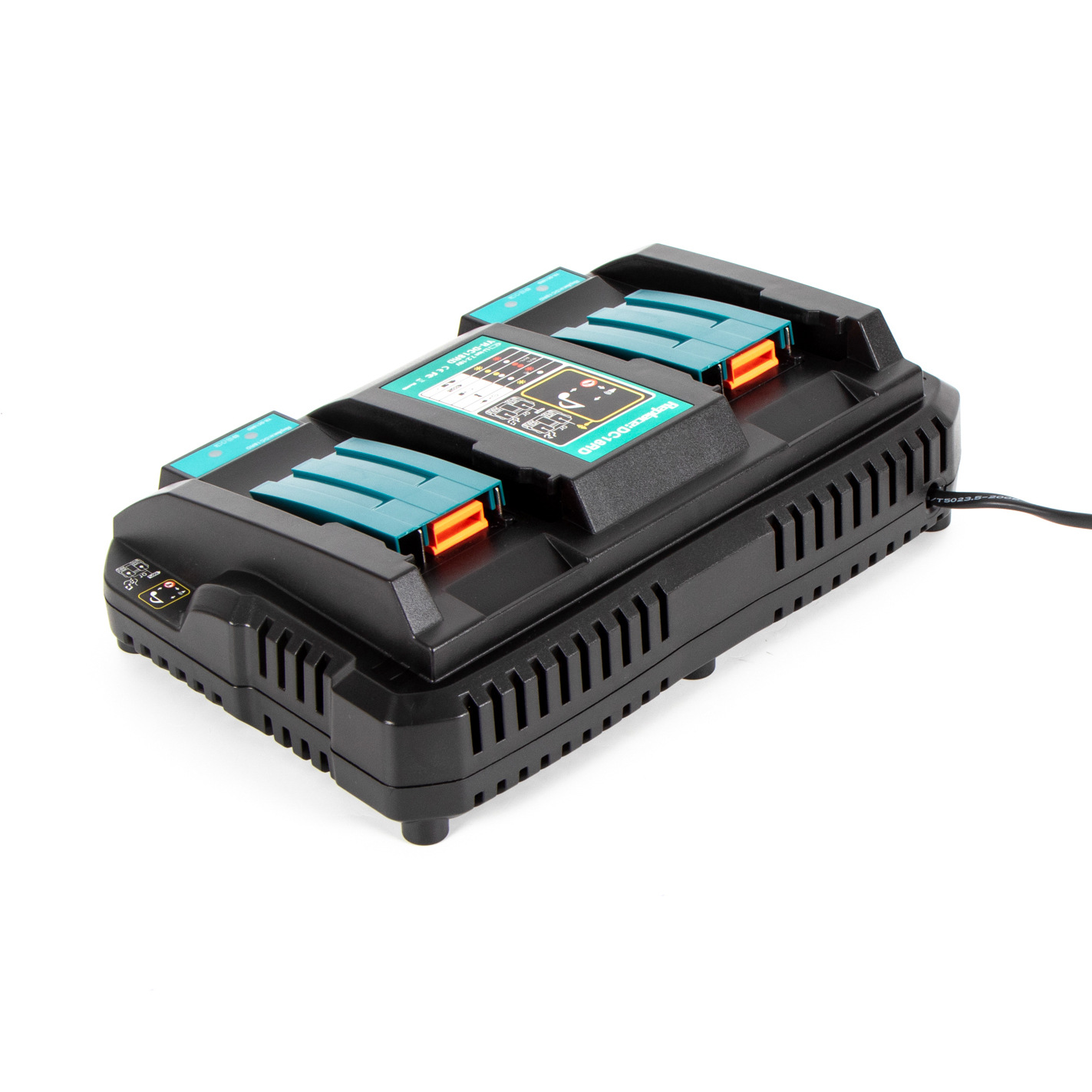 适用于牧田dc18rd双槽4a充电器14.4-18v充电器 bl1830 电池充电器