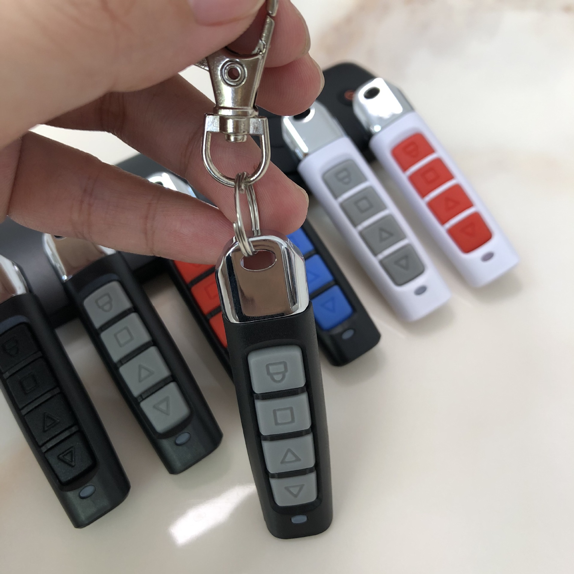 小拇指对拷车库门遥控钥匙电动门卷帘门遥控车库遥控器433m遥控器