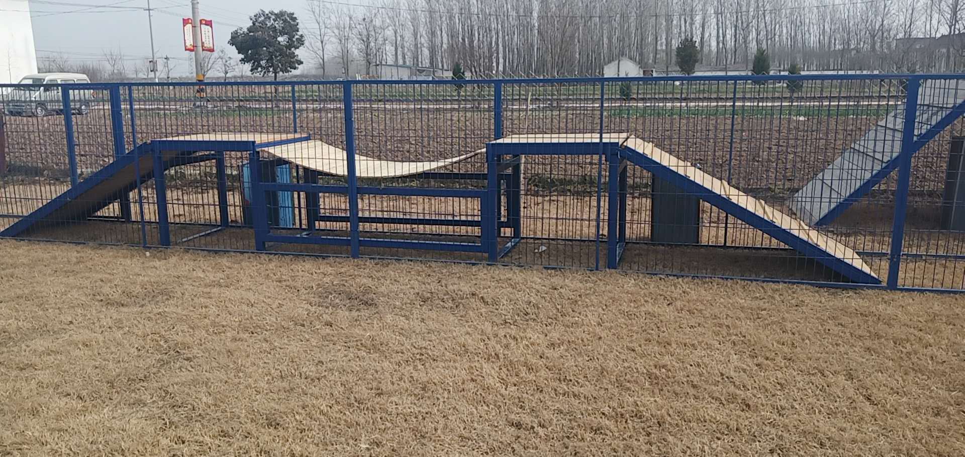 警犬训练器材幼犬池训练器材幼犬软板桥训犬专业器材