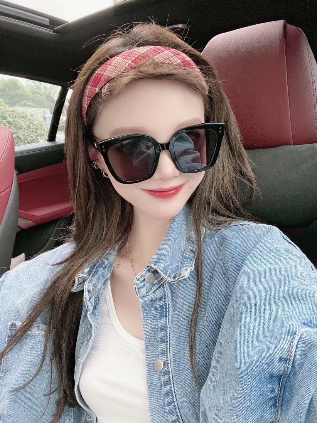 2020gm新款kuku墨镜女士太阳眼镜suglasses时尚大框太阳镜