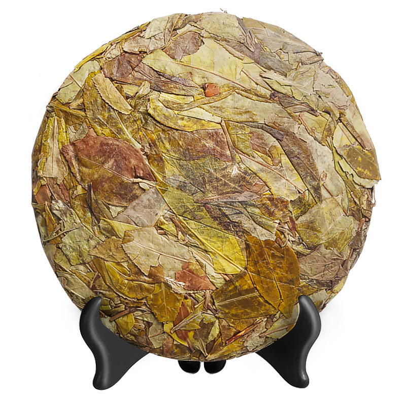 2018福鼎高山白茶黄金叶茶饼 清甜的很