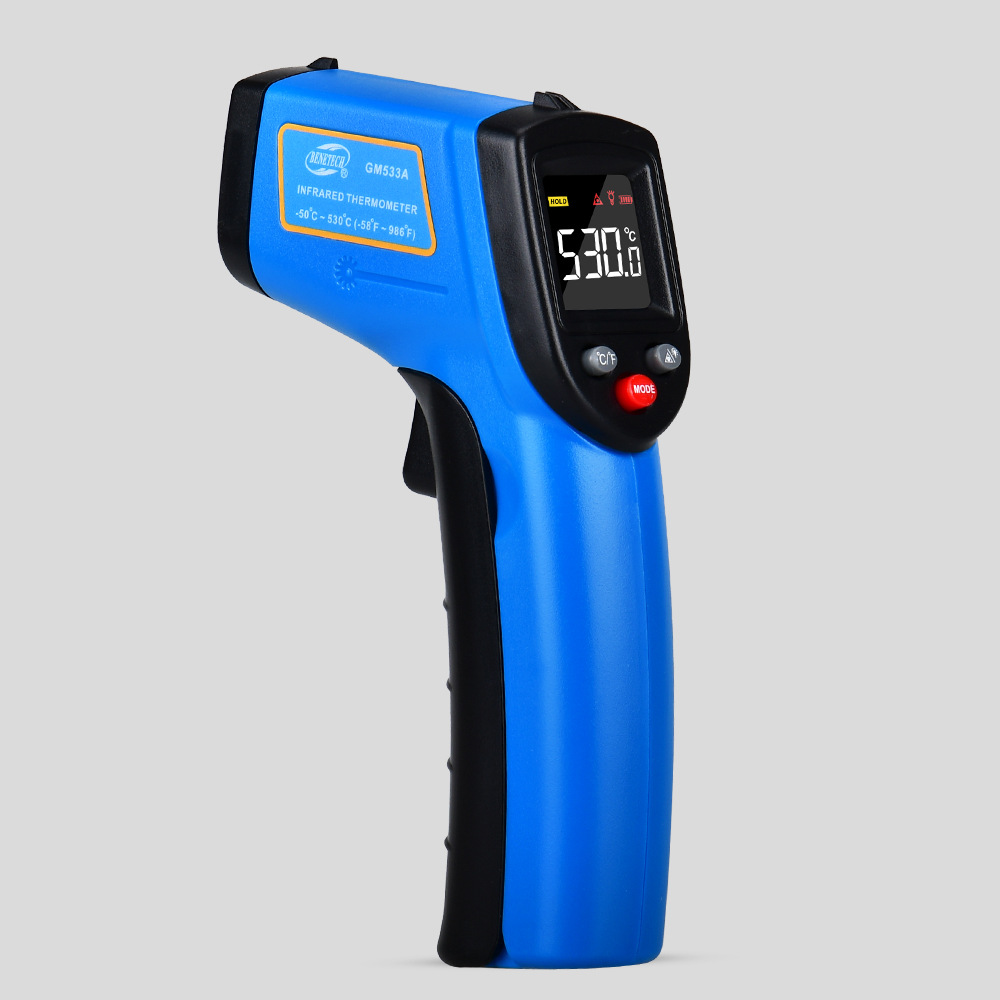 benetech标智测温仪 红外测温仪 工业用高温红外线电子温度计