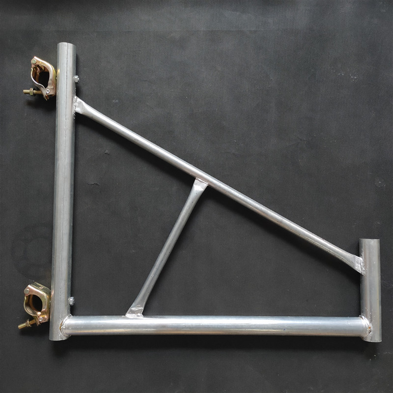 移动脚手架配件三角架加固斜支撑护脚护翼稳固架三脚架