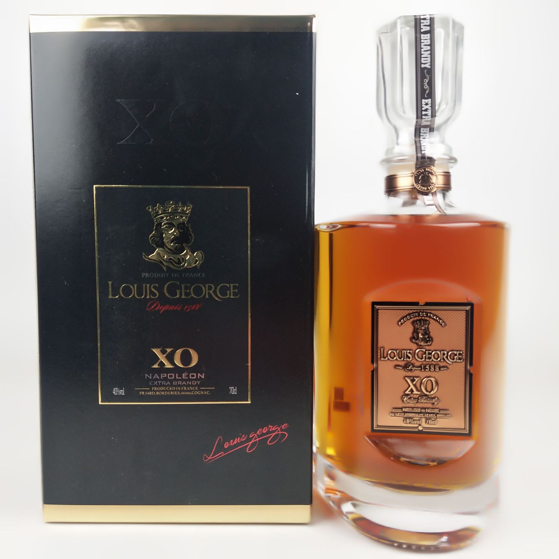洋酒批发法国进口洋酒路易乔治拿破仑xo白兰地4尊爵0度烈酒威士忌