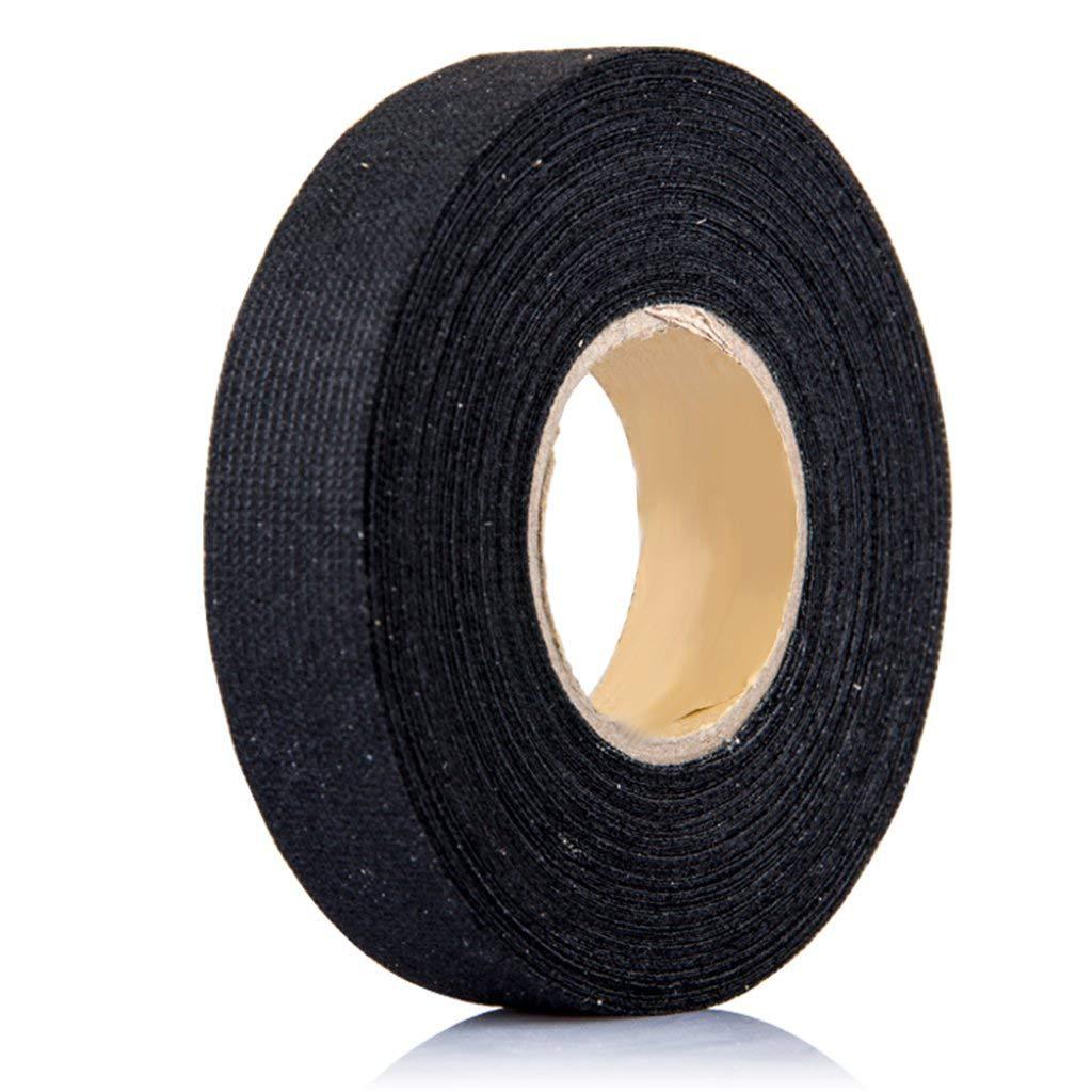 汽车线束绒布胶带20米19mm宽胶带耐磨布基胶粘带