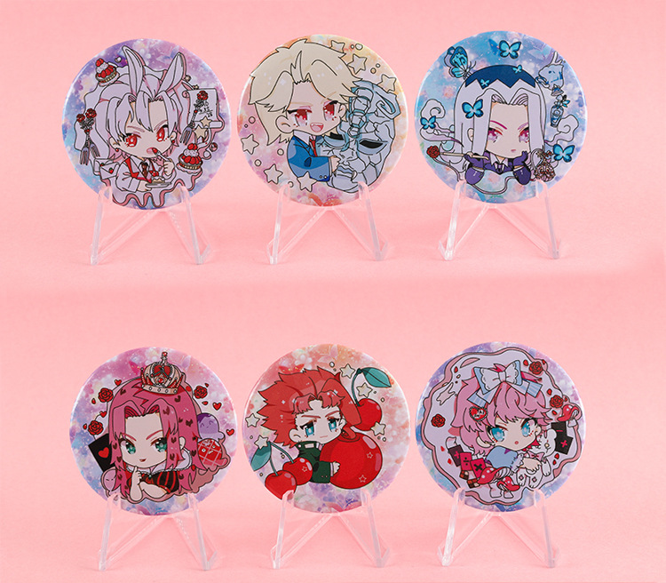 【黑鸭动漫】jojo奇妙冒险吧唧 仗助 迪亚波罗 迪奥 个性学生徽章