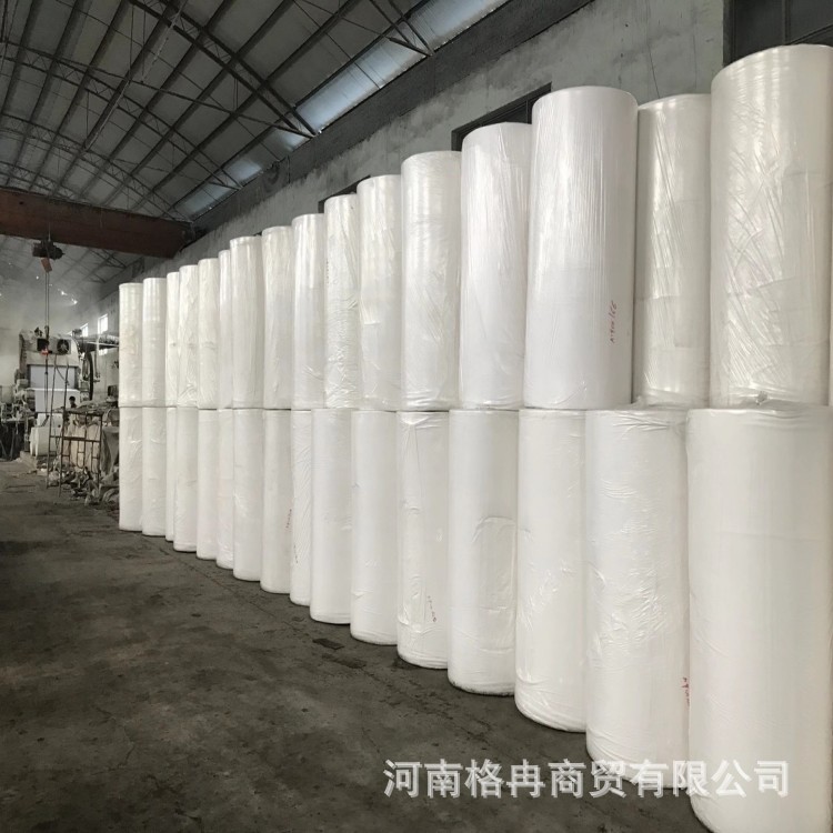 厂家货源供应 喷浆卫生纸大轴 卷筒纸原纸 生活用纸大轴纸