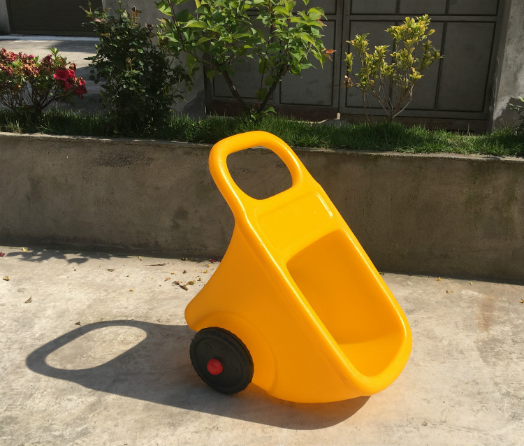 幼儿园翻斗车感统训练器材儿童塑料独轮车平衡车手推户外玩具小车