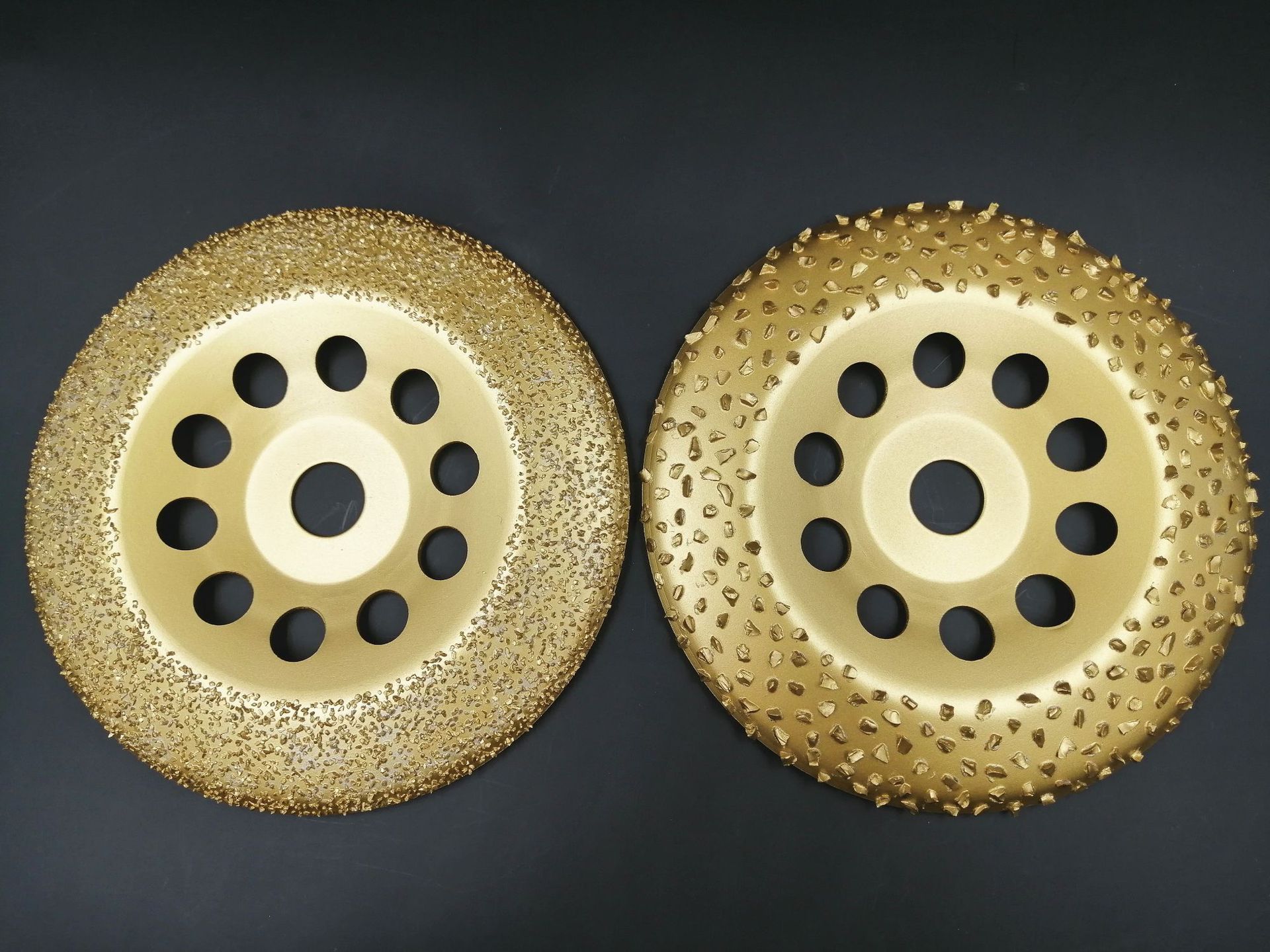 【厂家直销】钎焊硬质合金碎粒磨盘圆弧平砂轮石材橡胶墙面粗打磨