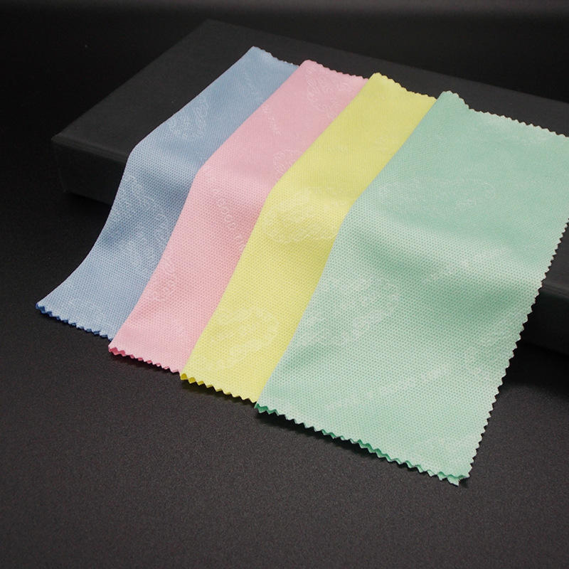 海岛丝眼镜布批发高级纤维镜布可定制尺寸加印logo