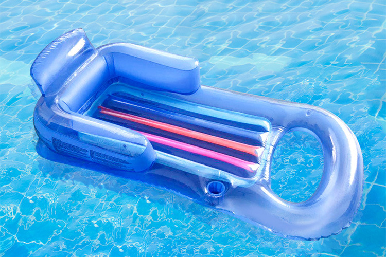 浮排浮床游泳充气漂流水上充气床加厚气垫躺椅沙发浮排