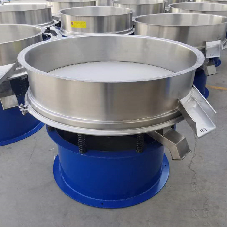 泥浆筛液体振动筛高频旋振筛液体类物料脱水用高频振动筛厂家天腾