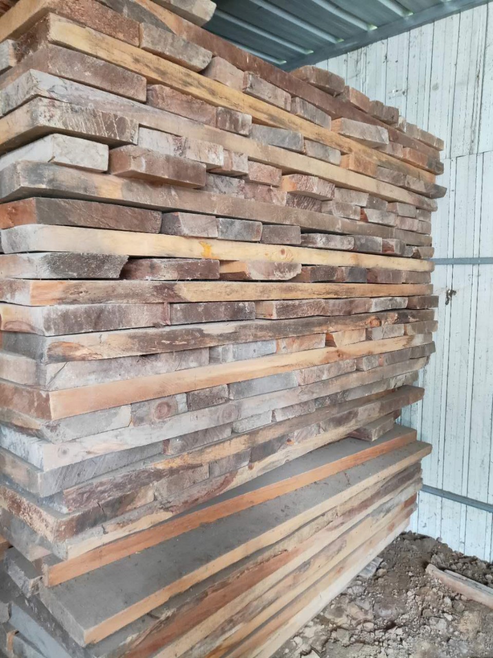 伊春红松老料 15年老红松烘干板 非进口 长白山木材 板懂行的来