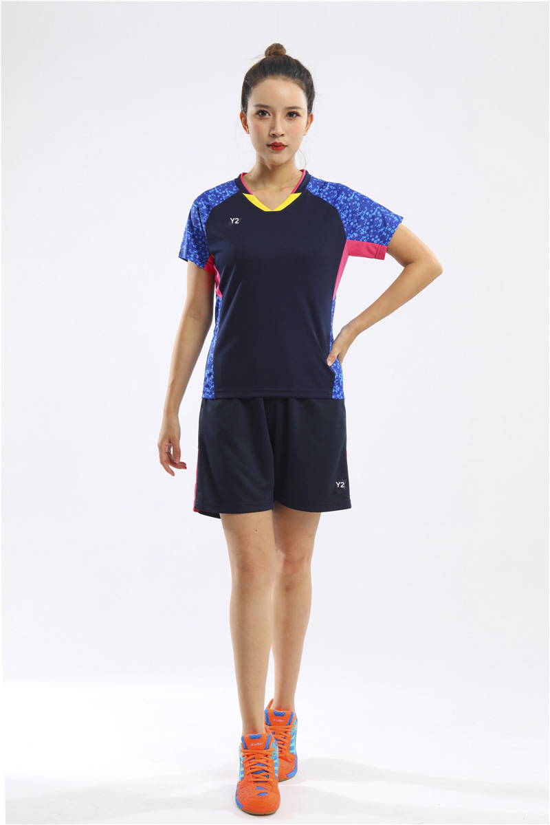 2020羽毛球服男女短袖羽毛球服日本队服大赛服速干比赛运动服6055